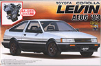 AE86 Corolla Levin Early w/Engine - Aoshima