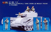 Bristish Churchill Tank Crew (2) West Front  - Hobby Fan